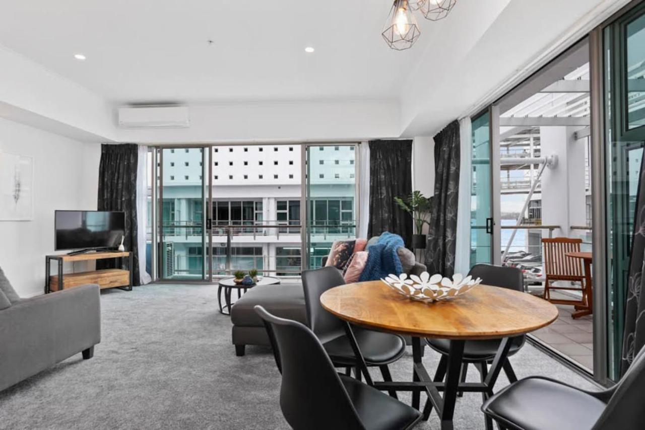 Chic 1 Bedroom Princess Wharf Apartment W/ Ac Auckland Luaran gambar