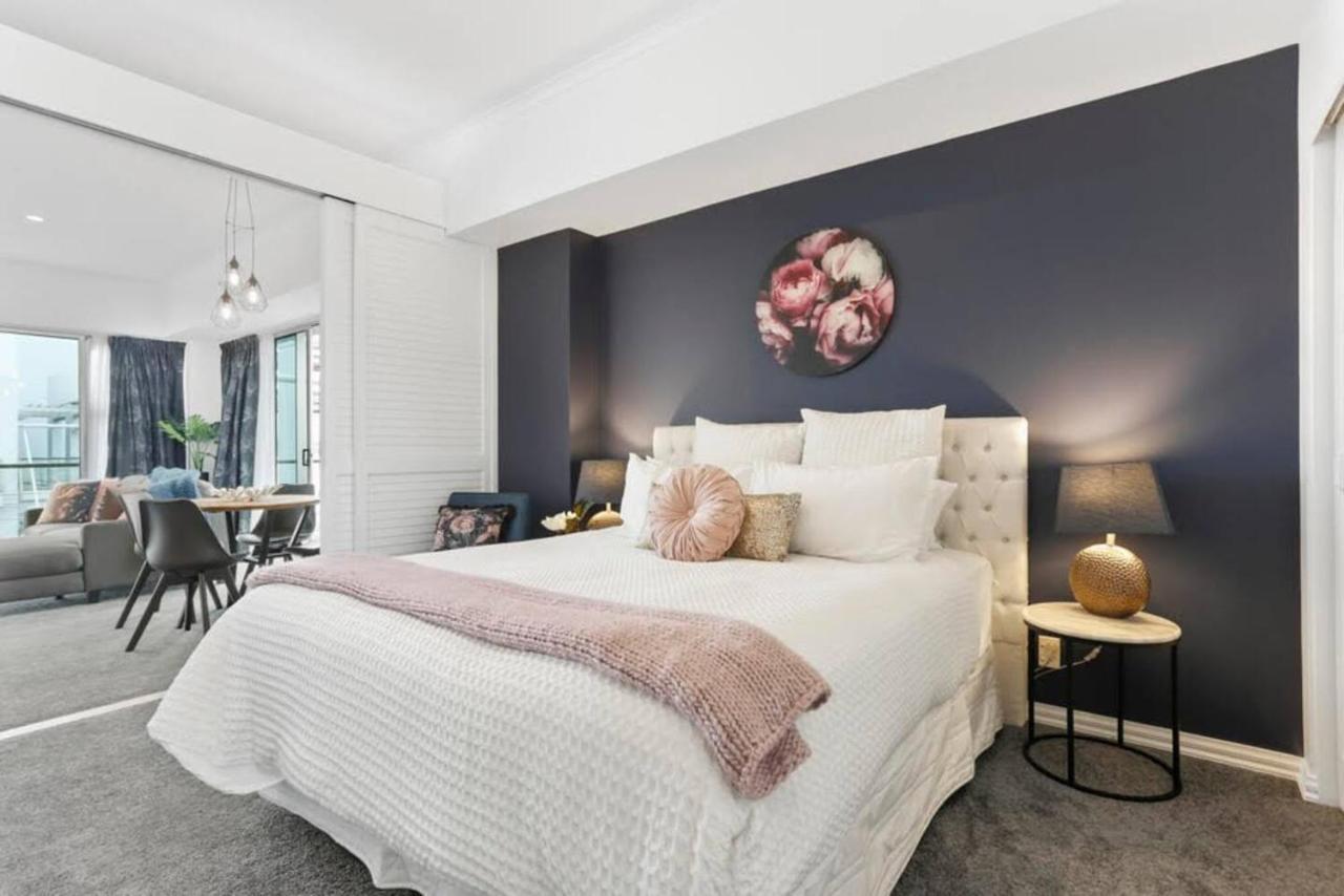 Chic 1 Bedroom Princess Wharf Apartment W/ Ac Auckland Luaran gambar